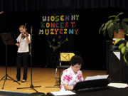 Koncert witeczny w Szkole Europejskiej  w  odzi